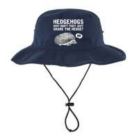 Hedgehogs Why Don't They Just Share The Hedge Funny Bucket Hat