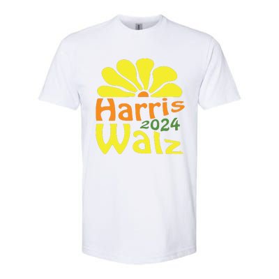 Harris Walz Democrat Campaign Merch Harris Walz 2024 Softstyle CVC T-Shirt