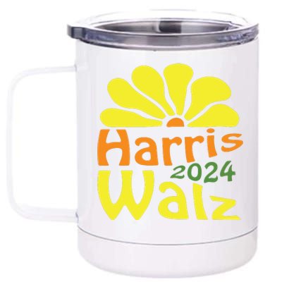 Harris Walz Democrat Campaign Merch Harris Walz 2024 12 oz Stainless Steel Tumbler Cup