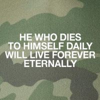 He Who Dies To Himself Daily Will Live Forever Eternally Legacy Tie Dye Trucker Hat