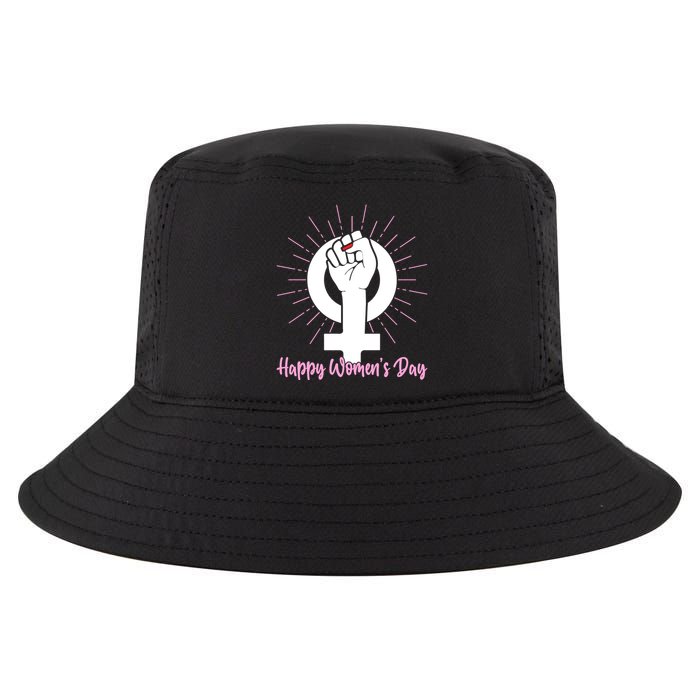 Happy Womens Day Cool Comfort Performance Bucket Hat