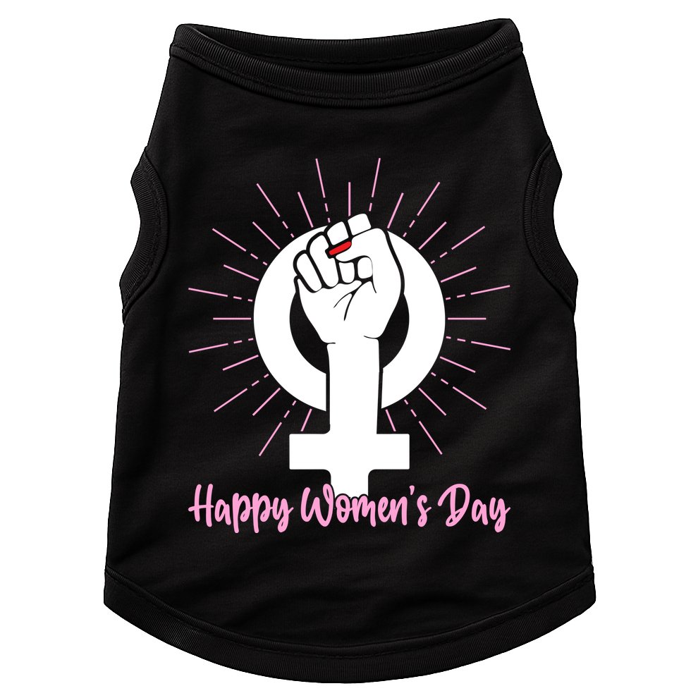 Happy Womens Day Doggie Tank