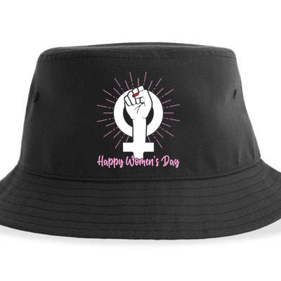 Happy Womens Day Sustainable Bucket Hat