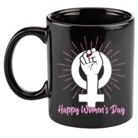 Happy Womens Day 11oz C Handle Ceramic Mug
