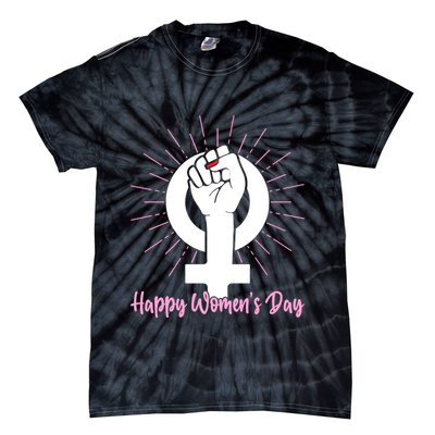 Happy Womens Day Tie-Dye T-Shirt