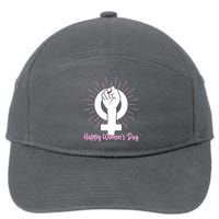 Happy Womens Day 7-Panel Snapback Hat