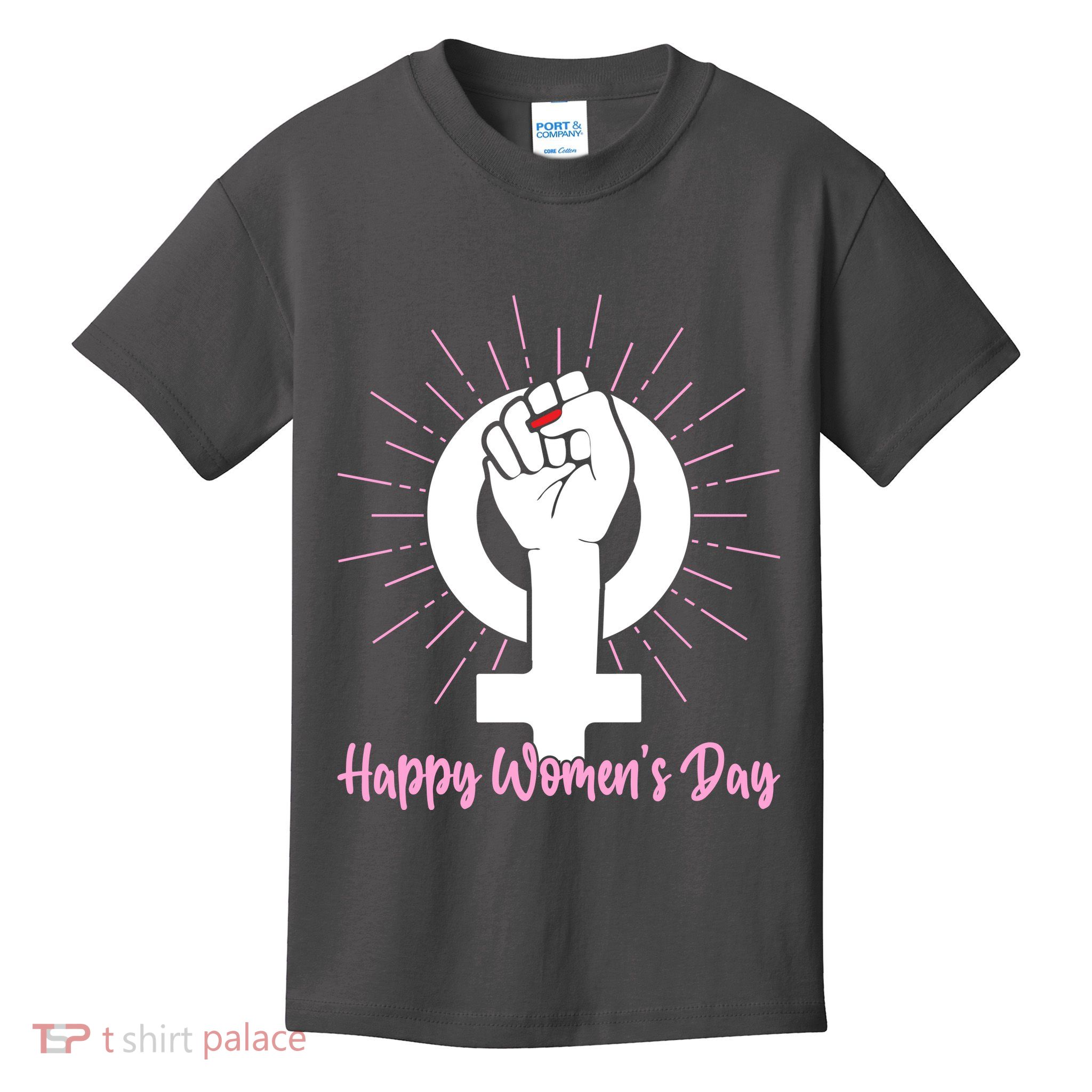 Happy Womens Day Kids T-Shirt