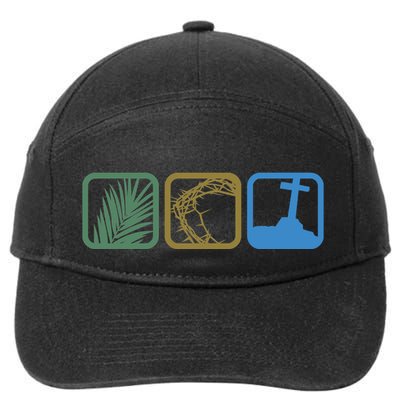 Holy Week Easter Jesus 7-Panel Snapback Hat