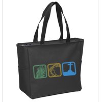 Holy Week Easter Jesus Zip Tote Bag