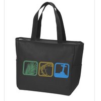 Holy Week Easter Jesus Zip Tote Bag