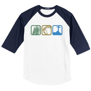 Holy Week Easter Jesus Baseball Sleeve Shirt