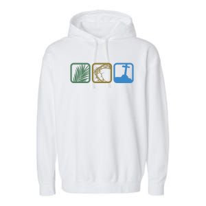 Holy Week Easter Jesus Garment-Dyed Fleece Hoodie