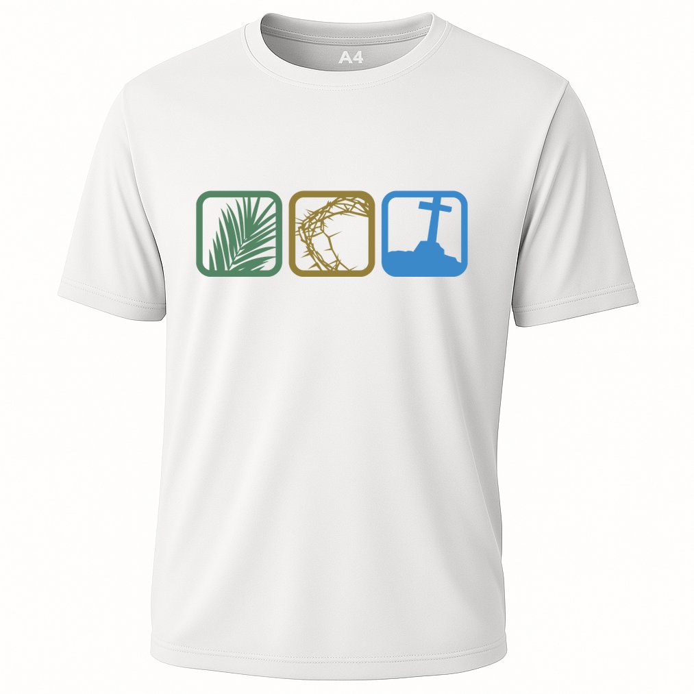 Holy Week Easter Jesus Cooling Performance Crew T-Shirt