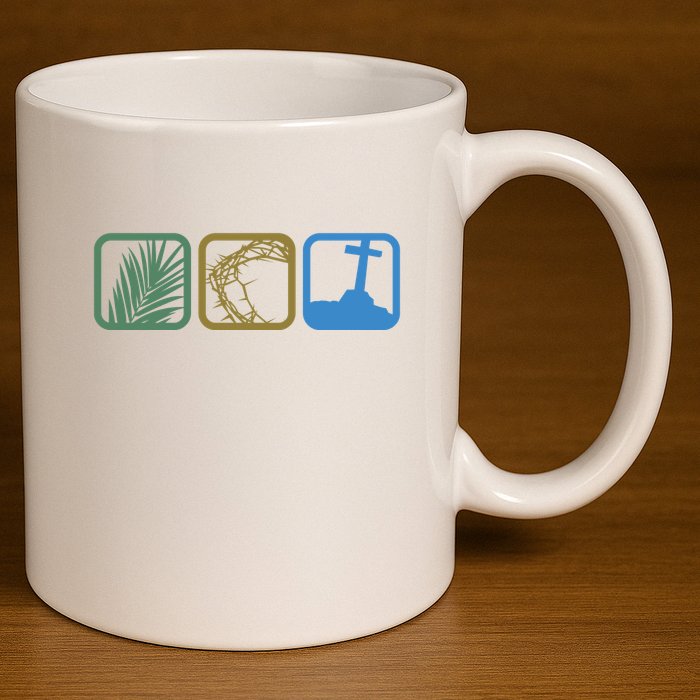 Holy Week Easter Jesus 11oz C Handle Ceramic Mug