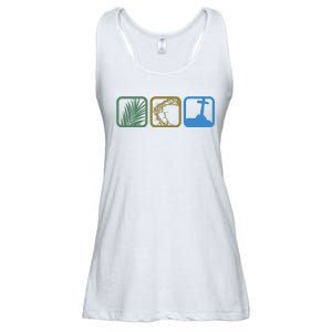 Holy Week Easter Jesus Ladies Essential Flowy Tank