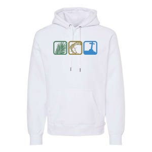 Holy Week Easter Jesus Premium Hoodie