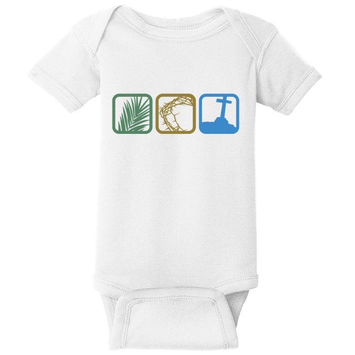 Holy Week Easter Jesus Baby Bodysuit