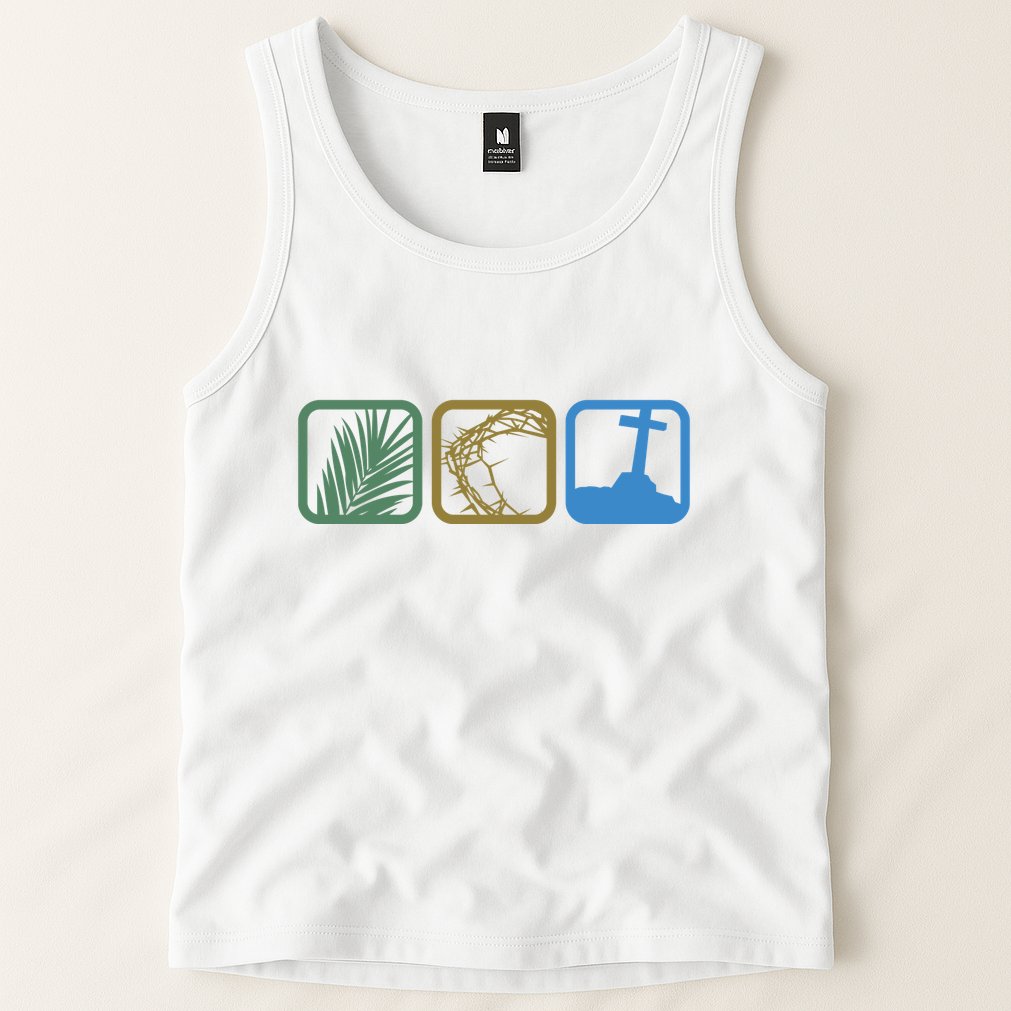 Holy Week Easter Jesus Tank Top