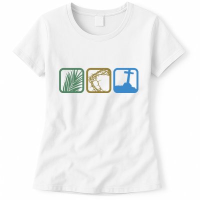 Holy Week Easter Jesus Womens T-Shirt