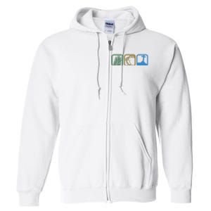 Holy Week Easter Jesus Full Zip Hoodie