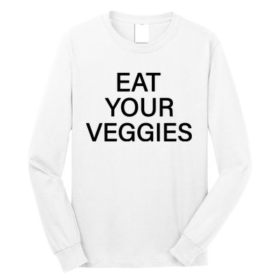 Hermusicx Wearing Eat Your Veggies Long Sleeve Shirt