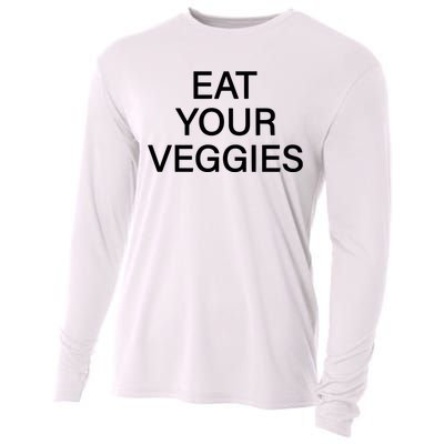 Hermusicx Wearing Eat Your Veggies Cooling Performance Long Sleeve Crew