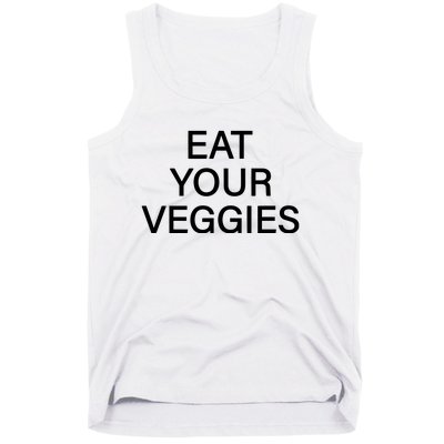 Hermusicx Wearing Eat Your Veggies Tank Top