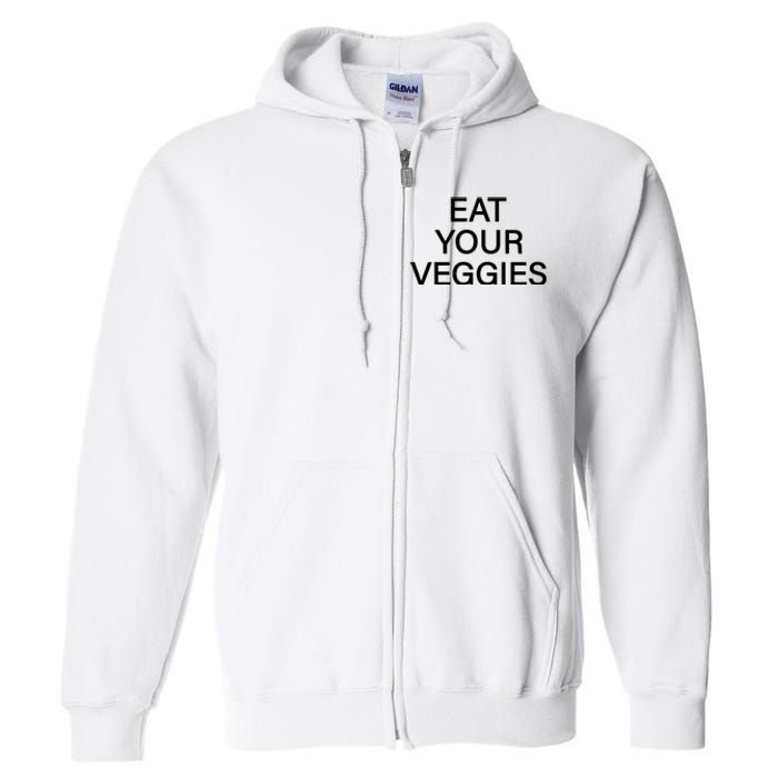 Hermusicx Wearing Eat Your Veggies Full Zip Hoodie