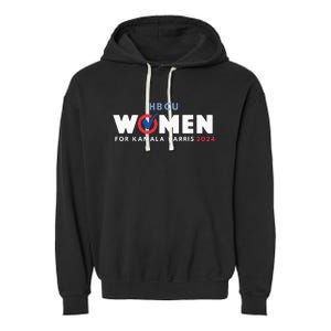 Hbcu Women For Kamala Harris 2024 Garment-Dyed Fleece Hoodie