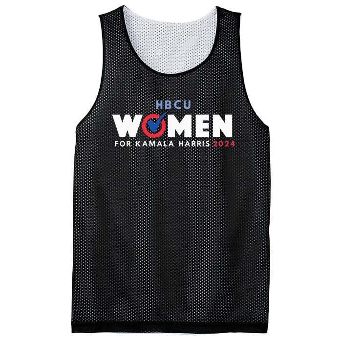 Hbcu Women For Kamala Harris 2024 Mesh Reversible Basketball Jersey Tank