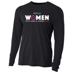 Hbcu Women For Kamala Harris 2024 Cooling Performance Long Sleeve Crew