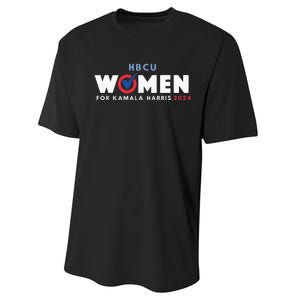 Hbcu Women For Kamala Harris 2024 Performance Sprint T-Shirt