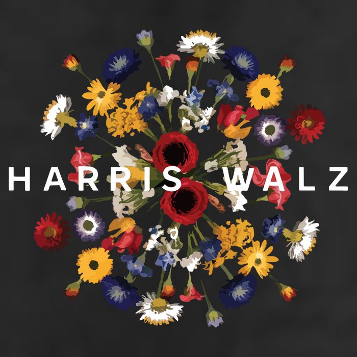 Harris Walz Flower Mandala Central Bloom Cool Comfort Performance Bucket Hat