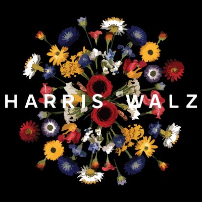 Harris Walz Flower Mandala Central Bloom T-Shirt