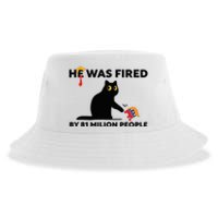 He Was Fired By 81 Million People Kamala President 2024 Sustainable Bucket Hat