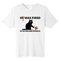 He Was Fired By 81 Million People Kamala President 2024 Tall Fusion ChromaSoft Performance T-Shirt