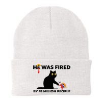 He Was Fired By 81 Million People Kamala President 2024 Knit Cap Winter Beanie