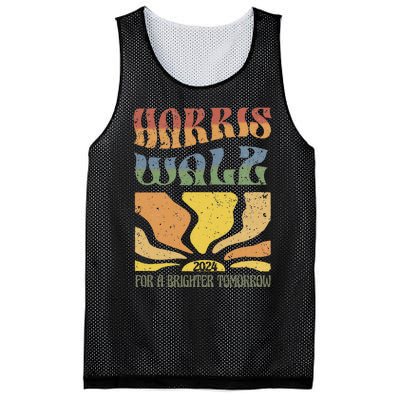 Harris Waltz For A Brighter Tomorrow Kamala Harris Waltz Mesh Reversible Basketball Jersey Tank