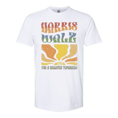 Harris Waltz For A Brighter Tomorrow Kamala Harris Waltz Softstyle CVC T-Shirt