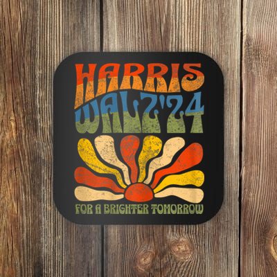 Harris Waltz For A Brighter Tomorrow Kamala Harris Waltz Coaster