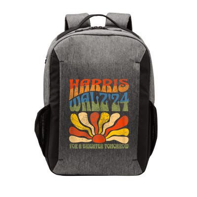 Harris Waltz For A Brighter Tomorrow Kamala Harris Waltz Vector Backpack