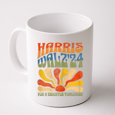 Harris Waltz For A Brighter Tomorrow Kamala Harris Waltz Coffee Mug