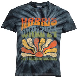 Harris Waltz For A Brighter Tomorrow Kamala Harris Waltz Kids Tie-Dye T-Shirt