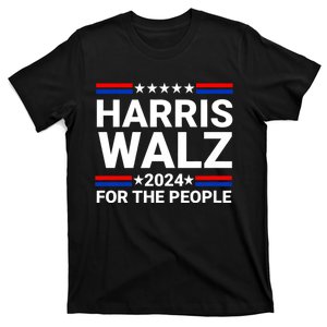 Harris Walz For The People 2024 Kamala Harris Tim Walz Waltz T-Shirt