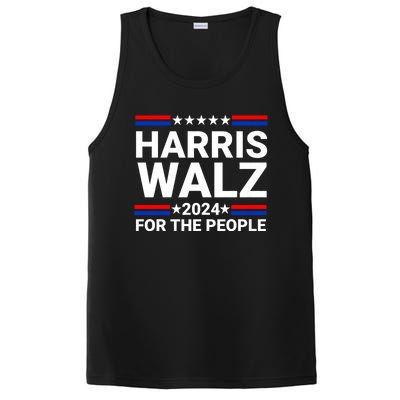 Harris Walz For The People 2024 Kamala Harris Tim Walz Waltz PosiCharge Competitor Tank