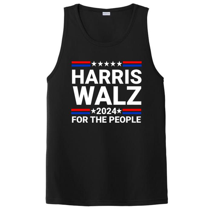 Harris Walz For The People 2024 Kamala Harris Tim Walz Waltz PosiCharge Competitor Tank