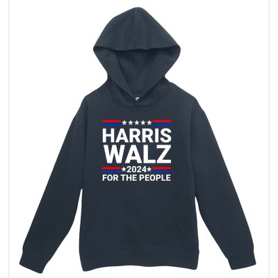 Harris Walz For The People 2024 Kamala Harris Tim Walz Waltz Urban Pullover Hoodie