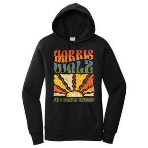 Harris Waltz For A Brighter Tomorrow Kamala Harris Waltz Women's Pullover Hoodie