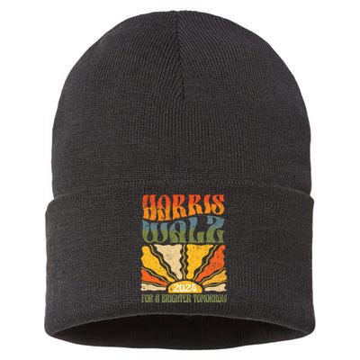 Harris Waltz For A Brighter Tomorrow Kamala Harris Waltz Sustainable Knit Beanie