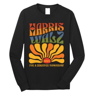 Harris Waltz For A Brighter Tomorrow Boho Aesthetic Long Sleeve Shirt